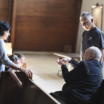 dibacco speaks to congregants